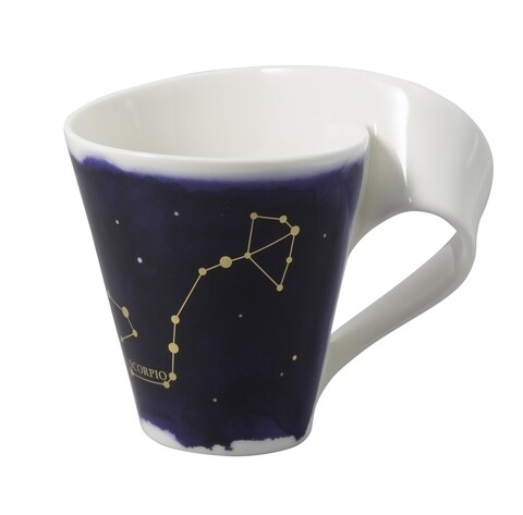 Csésze,Villeroy & Boch, NewWave Stars, Skorpió, 300 ml, prémium porcelán