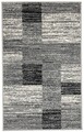 Ungus Szőnyeg, Decorino, 190x280 cm, polipropilén, szürke/fekete