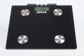 Elektronikus személymérleg Jocca, 30x26,8x2,2 cm, fekete