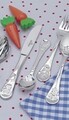 4 részes gyermek evőeszköz készlet, Villeroy & Boch, Teddy Gyerek evőeszköz, 18/10 rozsdamentes acélból
