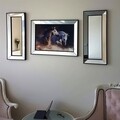 Neostill Kép 2 db dísz tükörrel, hőálló üveg, 50 x 70 cm/30 x 70 cm