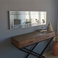 Oglinda decorativa A303Y, Neostill, 40 x 120 cm, argintiu