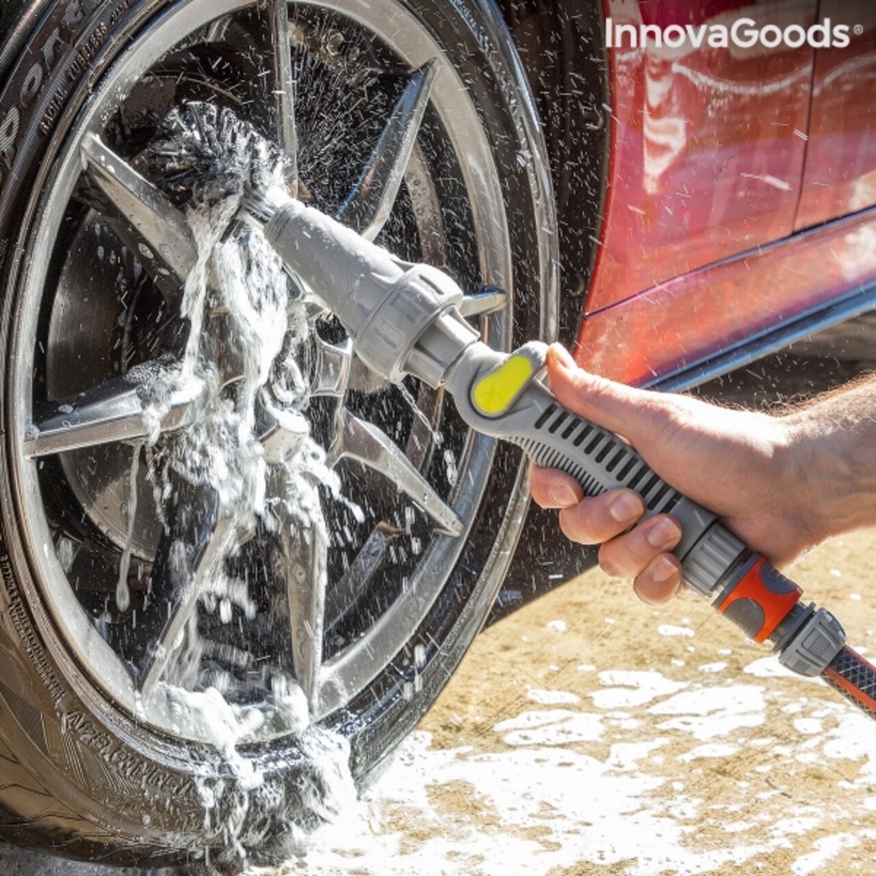 Twise InnovaGoods Forgótömlő kefe, 39x7x7 cm