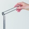 Classico Plus WC-papír tartó, iDesign, Ø23x61,5 cm, acél