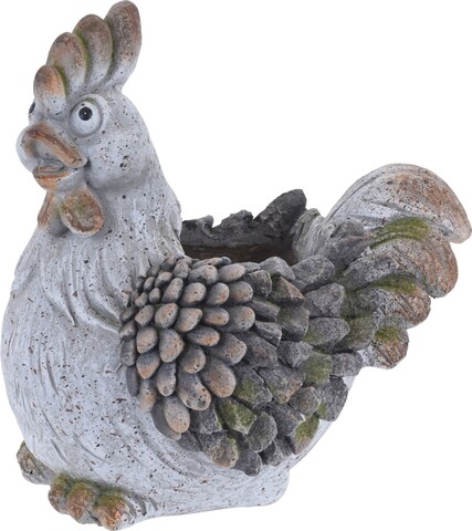 Rooster Virágcserép 26,5x33,5x32 cm, magnézium oxid