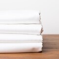 Boutique Satin Egyszemélyes Ágynemű, Luxury, 3 darabos, 100% egyiptomi szatén pamut, TC 400, 160 gr/nm, fehér
