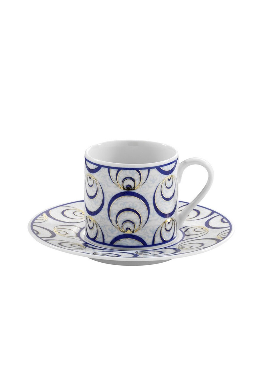 Kutahya Porselen Kávés Készlet, RU12KT4309726, 12 Darabos, Porcelán