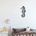 Seahorse Fali dekoráció, Tanelorn, 25x53 cm, fém