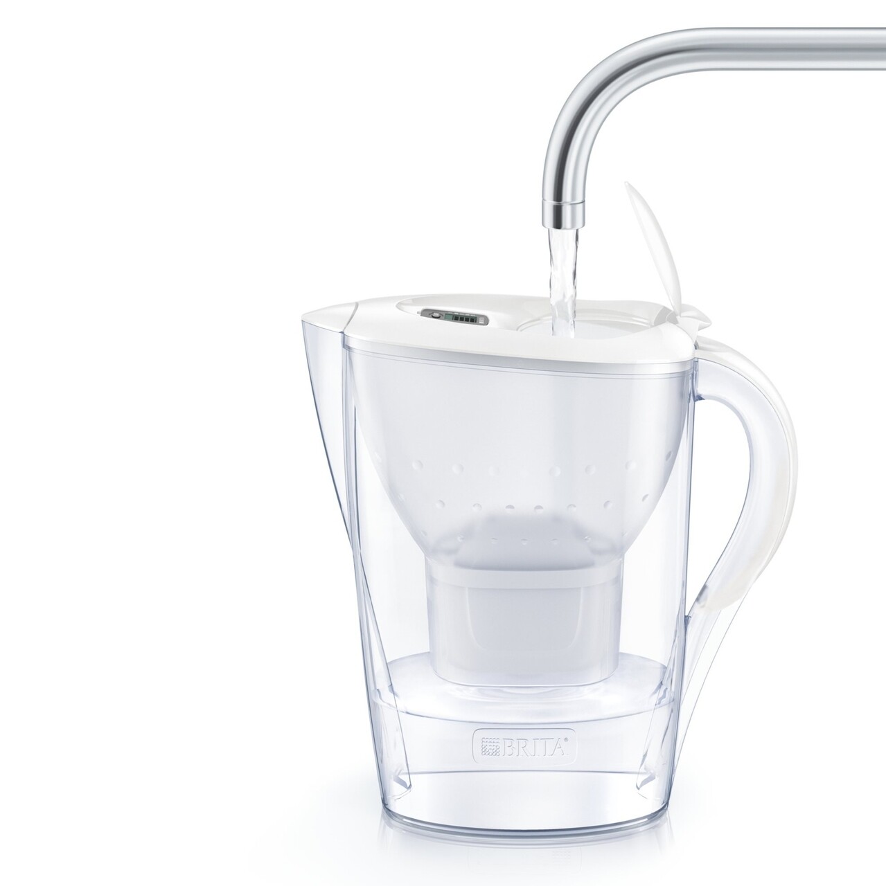 BRITA Szűrőpohár Marella XL 3,5 L Maxtra+ Fehér)