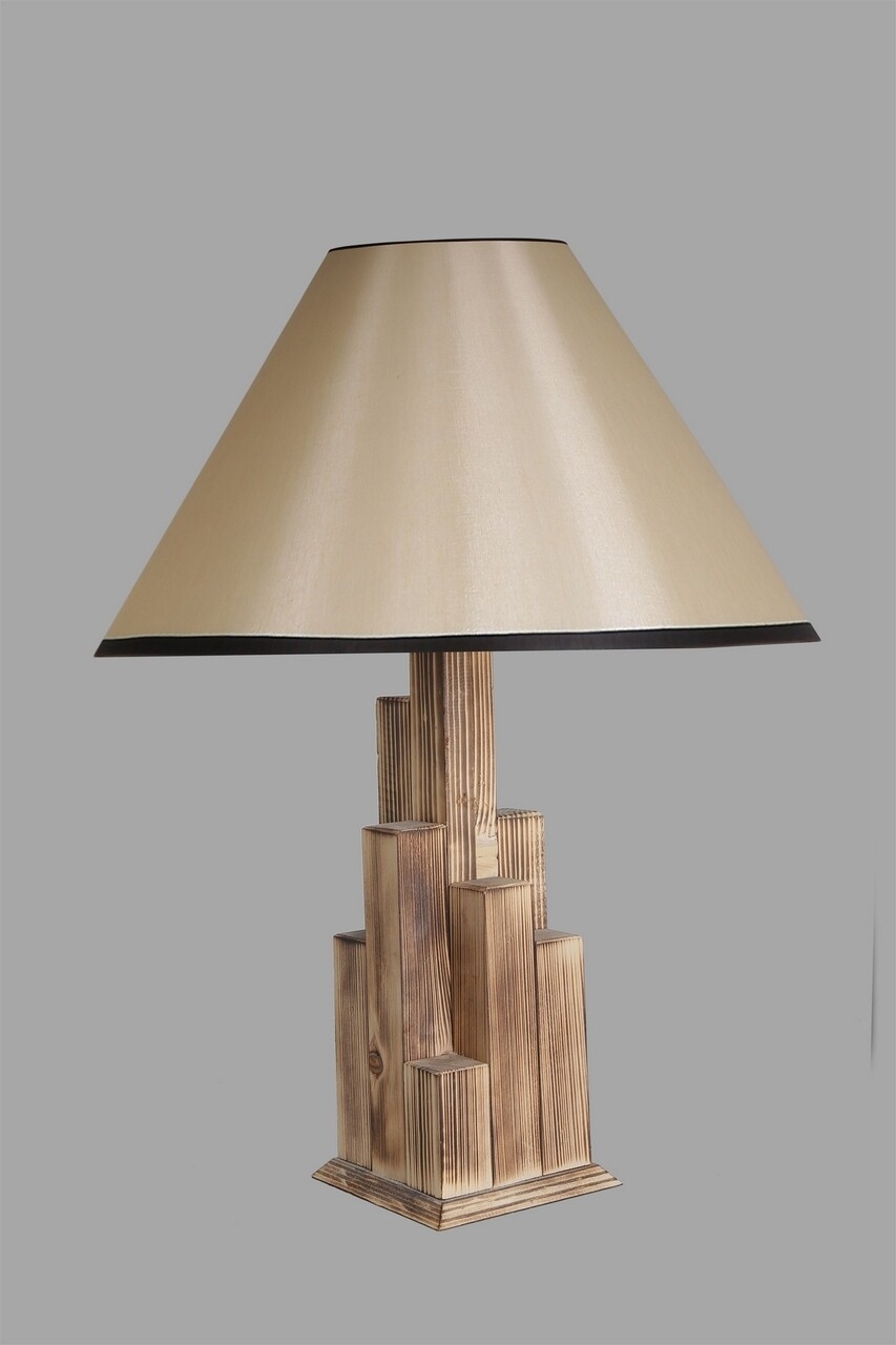 Luin Éjjeli Lámpa, 8300-2M, E27, 60 W, Fa/textil