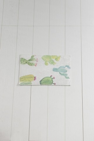 Chilai Fürdőszobai szőnyeg, Kaktüs DJT Çap, 40x60 cm