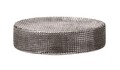 Wenko Szappantartó, Rivara Silver, 10 x 2.5 x 10 cm, kerámia, ezüstszín
