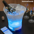 LED turmix újratölthető Sonice InnovaGoods 3 az 1-ben hangszóróval, RGB, USB