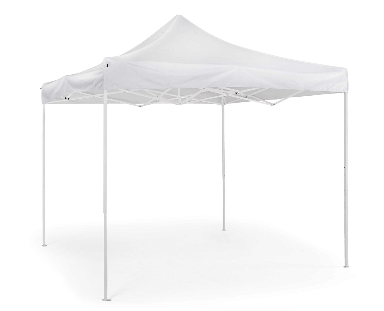 Pandora gazebo kerti pavilon, bizzotto, 291 x 431 x 290 cm, összecsukható, acél/oxford 420d poliészter, fehér