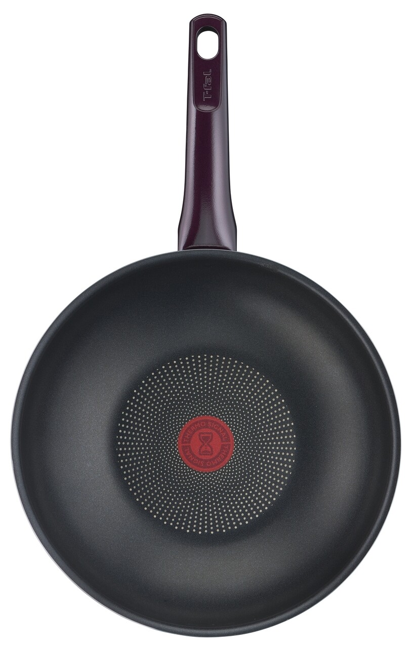 Wok Serpenyő, Tefal, Resist Intense, 28 Cm Ø, Alumínium