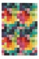 Bedora Patch szőnyeg, 200x300 cm, 100% gyapjú, sokszínű, kézzel készített