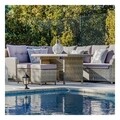DKD Home Kerti/terasz bútor szett, 4 darabos, bézs