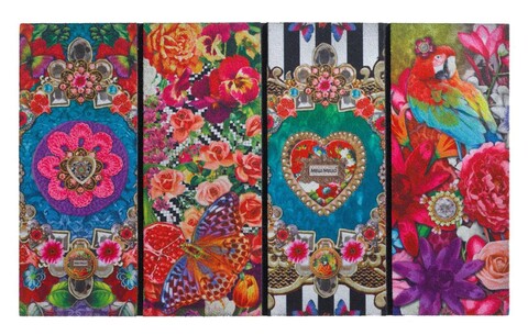 Bejárati szőnyeg Meli Melo Pattern, Decorino, 45x75cm, újrahasznosított gumi, többszínű