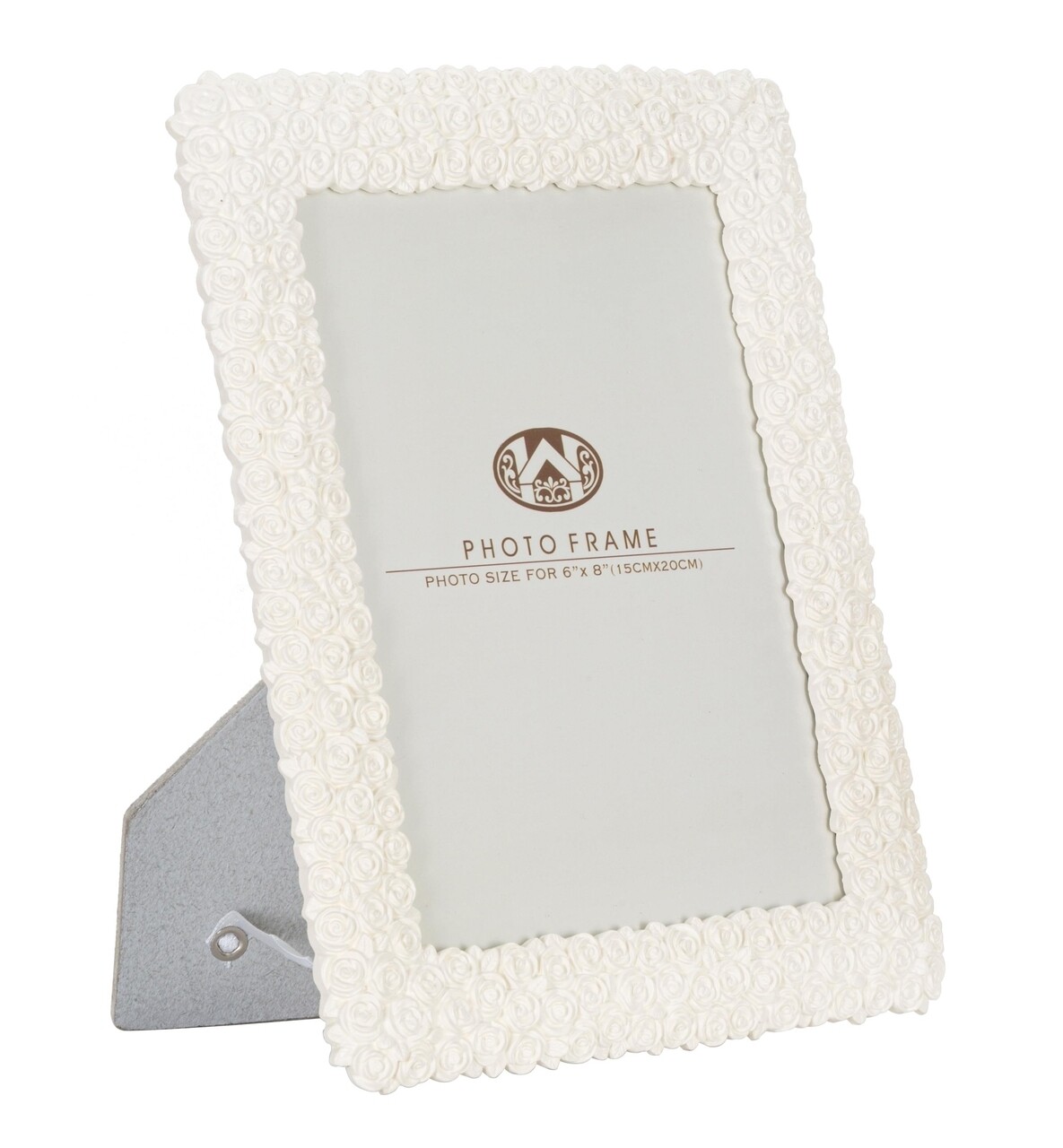 Creamy Roses Fényképtartó, Mauro Ferretti, 15x20 cm, poligyanta/üveg