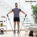 Tribainer InnovaGoods 3 db Ellenállási szalag készlet tartozékokkal és gyakorlat útmutatóval, latex anyag