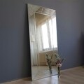 A305D Dekoratív tükör, Neostill, 65 x 130 cm, ezüstszín