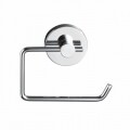 WENKO Vacuum-Loc® WC-papír tartó, fúrás és csavarozás nélkül, 13,5 x 16 x 17,5 cm, acél, ezüst