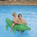 Crocodile Felfújható strandmatrac, 168x86 cm, neoprém, zöld