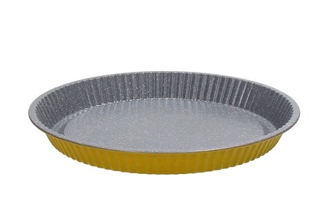Sütőtepsi, Natlo Vintage, 26 cm Ø, szénacél, sárga