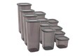Set recipiente depozitare, Fremont, 964FRM1110, Plastic, Antracit