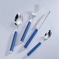 24 részes evőeszköz készlet, Villeroy & Boch, Play!, Rozsdamentes acél, kék