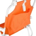 Kids Beach Szék napernyővel és hűtőtáska gyerekeknek,  L.37 l.28 H.45, narancssárga