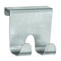 Forma ajtóakasztó, iDesign, 2 akasztó, 7x5,5x6,5 cm, rozsdamentes acél