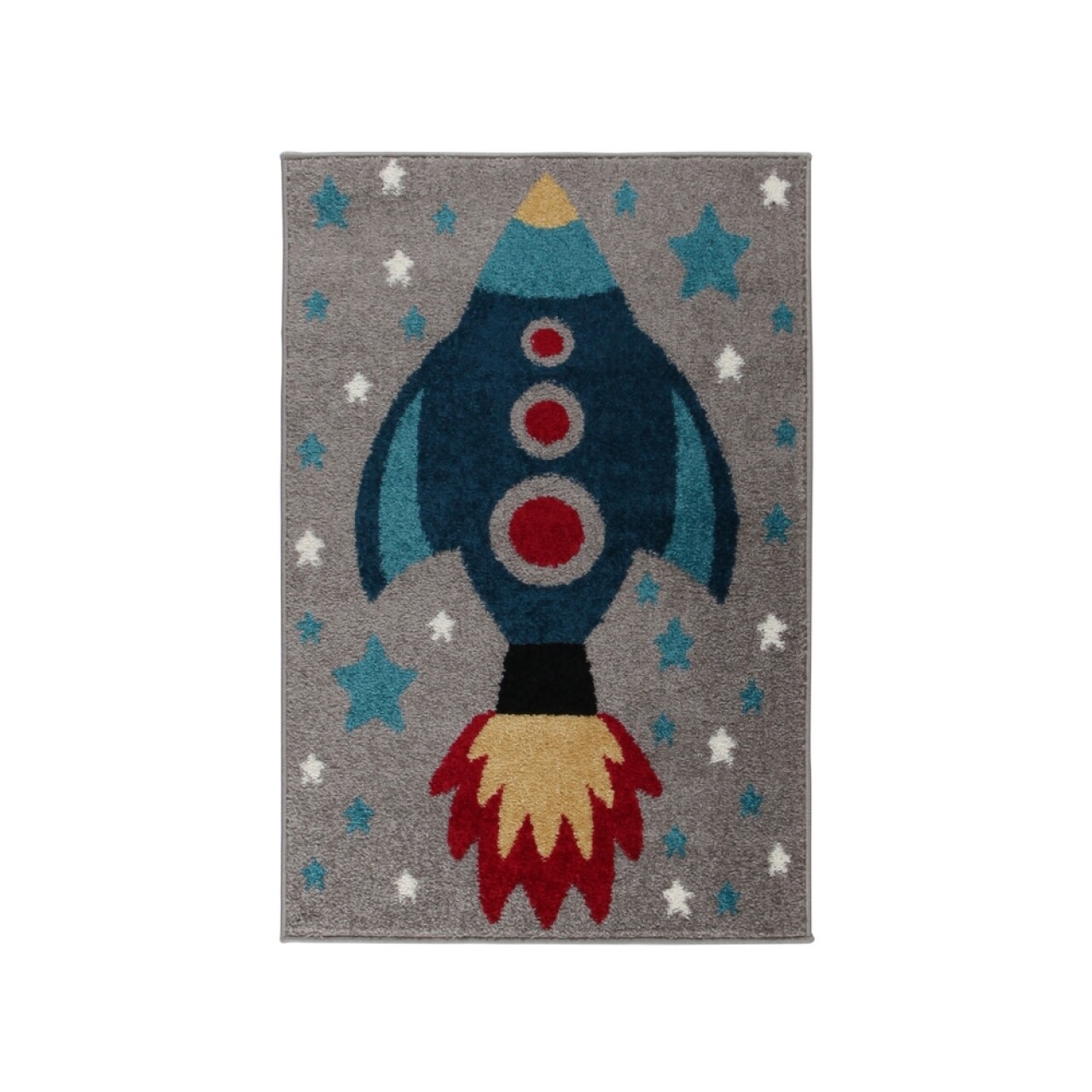 Play Days Rocket Multi szőnyeg 80x120 cm, 100% polipropilén, többszínű