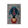 Play Days Rocket Multi szőnyeg 80x120 cm, 100% polipropilén, többszínű