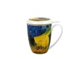 DUO Csésze szűrővel, Vincent Van Gogh - Terrace at Night, 380 ml, porcelán, többszínű