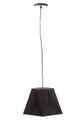 Bizzotto Csillár, Black L, 46 x 40 x 25 cm, E27, max. 40 W, fém/poliészter, fekete