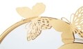 Farfalle Gold Fali tükör, Mauro Ferretti, 81x52.5 cm, vas, aranyszín