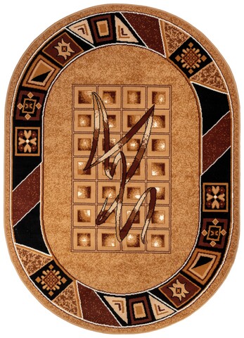 Espero Szőnyeg, Decorino, 150x210 cm, polipropilén, barna/bézs