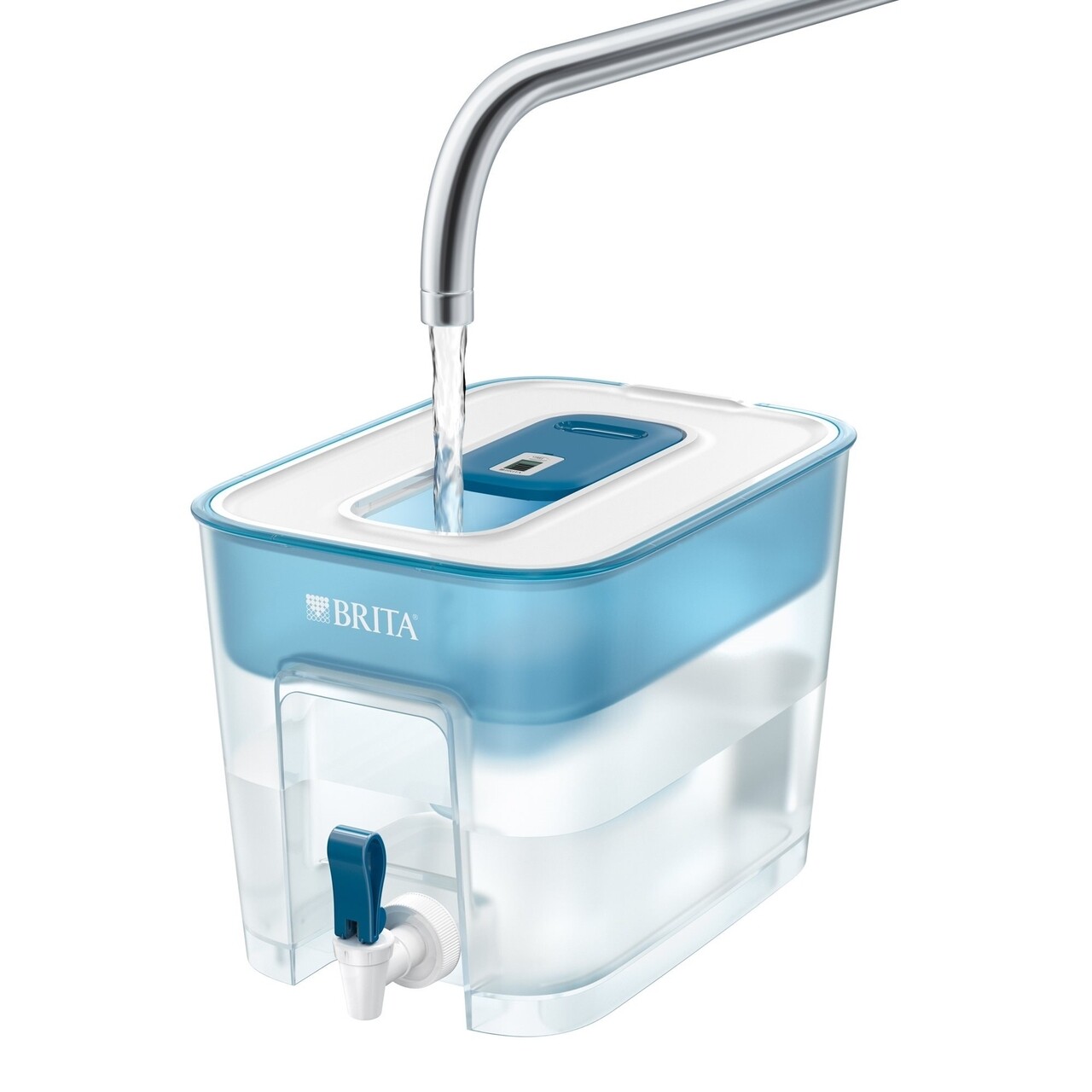 BRITA Flow 8,2 Literes Szűrőtartály (kék)