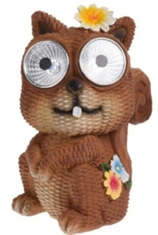 Squirel Kerti lámpa, 10.8x8x16 cm, poliszton, színes