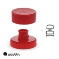 Sticla plastic 350 ml Aveo, Rosu - Aladdin