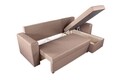 Napoli bezs megfordítható kihúzható kanapé, tároló dobozzal, 247x148x78 cm