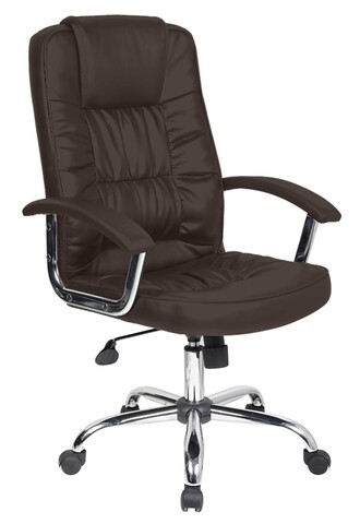 Ergonomikus irodai szék, Bedora Abraj, ökológiai bőr, barna