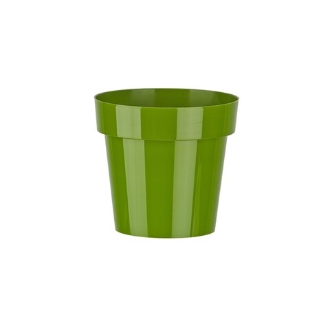 Classic   virágcserép 28 cm, műanyag, világoszöld