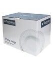 18 részes étkészlet, Olimpia Vichy Beige, Tognana, porcelán, fehér / bézs