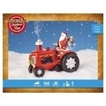 Világító dekorációs traktor, Lumineo, 7 LED, 19x15 cm, többszínű
