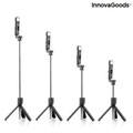 Tridiex InnovaGoods Kihúzható mobiltelefon állvány LED-del és távirányítóval, 18x14x27-71 cm