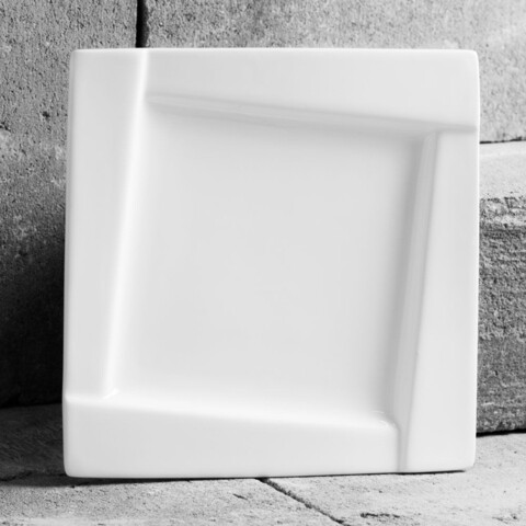 Kubiko Desszertes tányér, Ambition, 20.5x20.5 cm, porcelán