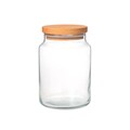 PKY635 Befőttesüveg fedővel, Forsberg, 635 ml, 9.6x9.6x11 cm, üveg
