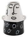 Thinking Face Váza, Mauro Ferretti, 16.2x13.3x21 cm, porcelán